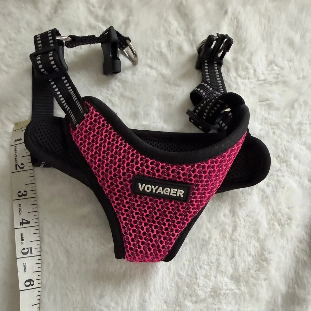 Voyager Pink Dog Harness